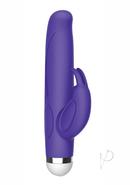 The Mini Rabbit Rechargeable Silicone Vibrator - Purple