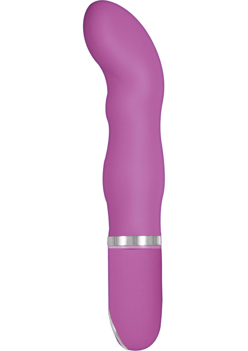 Perfection G-spot Silicone Vibrator - Purple